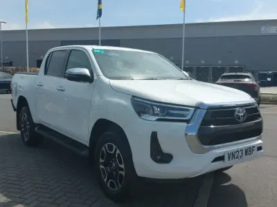 Used Toyota HiLux 2023 White Pickup