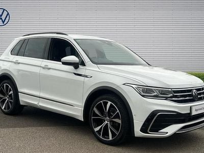 Used VW Tiguan R-line Edition 150 HP (110 kW) 2023 White SUV