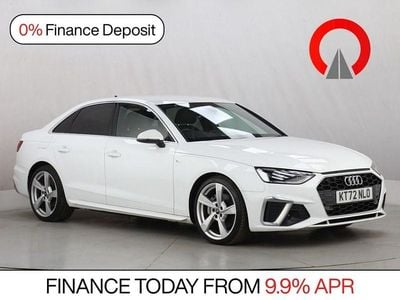 Used Audi A4 S-Line 204 HP (150 kW) 2022 White Sedan