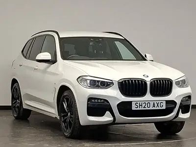 Used BMW X3 M Sport 190 HP (139 kW) 2020 White SUV