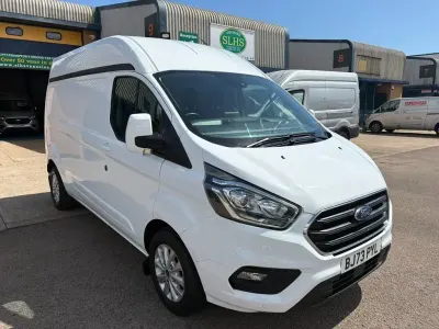 Used Ford Transit Custom Limited 170 HP (125 kW) 2023 White Van