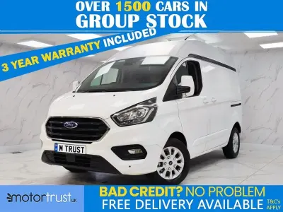 Used Ford Transit Custom Limited 130 HP (95 kW) 2022 White Van