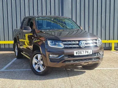 Used VW Amarok Highline 2018 Brown Pickup