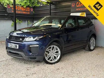Used Land Rover Range Rover evoque HSE Dynamic 2018 Blue SUV