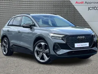 Used Audi Q4 e-tron Black Edition 206 kW (281 HP) 2024 Grey SUV