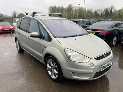 used Ford S-MAX S-MAX 2008TITANIUM TDCI 173 MPV 2.2 DIESEL MANUAL 7 SEATS 2 OWNERS