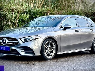 Begagnad Mercedes A200 AMG line 163 HK (119 kW) 2020 Grå Halvkombi