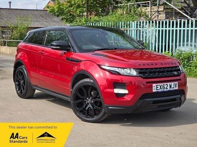 Red Used 2012 Land Rover Range Rover evoque Dynamic Coupe | £6,990 (Fair price)