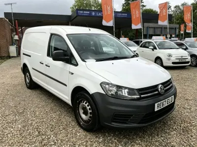 Used VW Caddy Startline 102 HP (75 kW) 2017 White MPV
