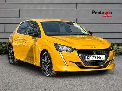 Used Peugeot 208 Allure+ 101 HP (74 kW) 2023 Yellow Hatchback