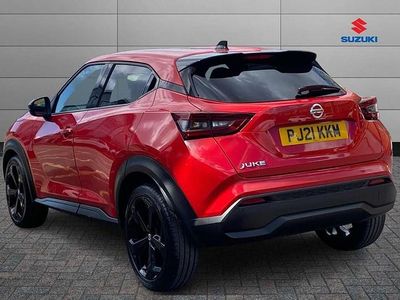 Used Nissan Juke Tekna 112 HP (82 kW) 2021 Red SUV
