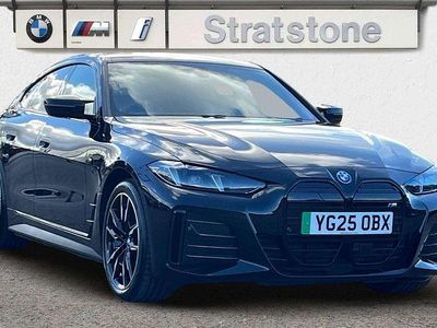 Black Used 2025 BMW i4 Shadowline Sedan | £44,599 (Fair price)