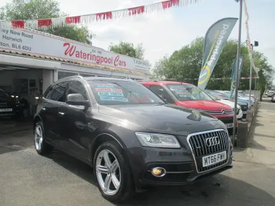 Used Audi Q5 S-line plus 230 HP (169 kW) 2016 Grey SUV