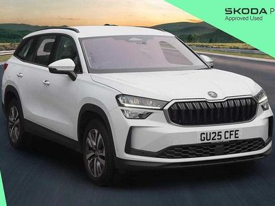 Moon white metallic Used 2025 Skoda Kodiaq SE SUV | £29,901 (Good price)