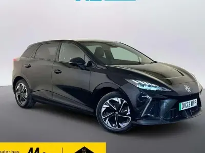 Used MG MG4 EV Trophy 150 kW (204 HP) 2023 Black Hatchback