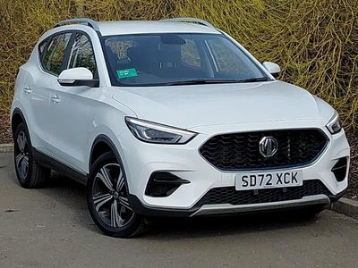 Used MG ZS Excite 106 HP (77 kW) 2022 White SUV