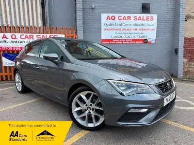 Begagnad Seat Leon FR 125 HK (91 kW) 2018 Grå Halvkombi