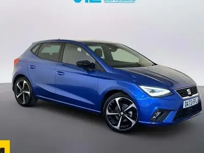 Used Seat Ibiza FR Sport 110 HP (80 kW) 2023 Blue Hatchback