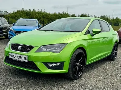 Used Seat Leon FR 180 HP (132 kW) 2014 Green Hatchback