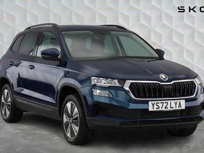 Used Skoda Karoq SE Drive 147 HP (108 kW) 2022 Petrol blue metallic SUV