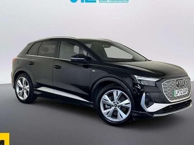 Used Audi Q4 e-tron S-Line 150 kW (204 HP) 2023 Black SUV