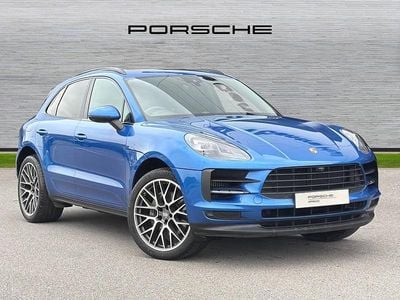 Used Porsche Macan S 2020 Blue SUV