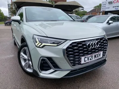 Used Audi Q3 S-Line 150 HP (110 kW) 2021 Silver SUV