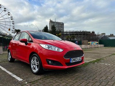 Used Ford Fiesta Zetec 2013 Red Hatchback