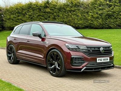 Used VW Touareg Black Edition 286 HP (210 kW) 2022 Red SUV