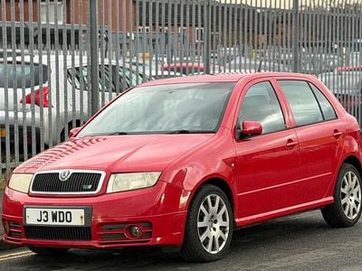 Red Used 2007 Skoda Fabia vRS Hatchback | £2,495