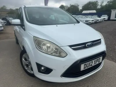 Begagnad Ford C-MAX Zetec 115 HK (84 kW) 2012 Vit Minibuss