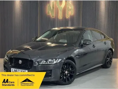 Used Jaguar XE R-Sport 250 HP (183 kW) 2017 Grey Sedan