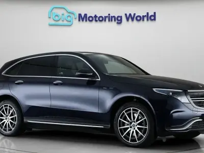 Used Mercedes EQC400 AMG line 300 kW (408 HP) 2022 Blue SUV