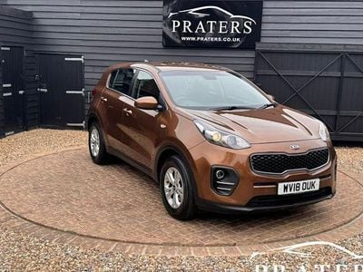 Begagnad Kia Sportage 116 HK (85 kW) 2018 Brun SUV