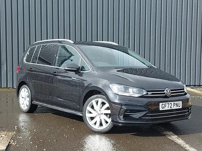 Used VW Touran R-line 150 HP (110 kW) 2022 Black MPV