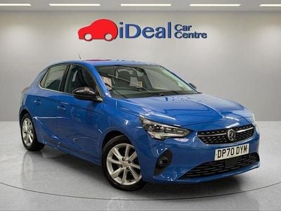 Used Vauxhall Corsa Elite 75 HP (55 kW) 2020 Blue Hatchback