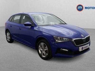 Used Skoda Scala SE 95 HP (69 kW) 2023 Blue Hatchback