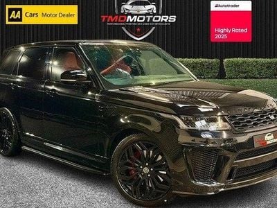 Used Land Rover Range Rover Sport SVR 575 HP (422 kW) 2020 Black SUV