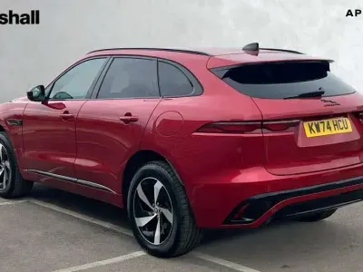 Begagnad Jaguar F-Pace R-Dynamic 404 HK (297 kW) 2024 Röd SUV