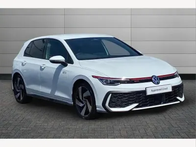 New VW Golf VIII GTI 265 HP (194 kW) 2026 White Hatchback