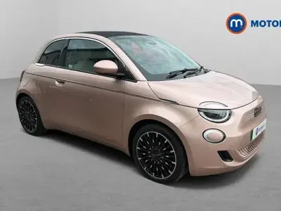 Used Fiat 500e La Prima 86 kW (118 HP) 2023 Gold Cabriolet