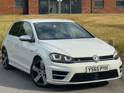 Used VW Golf VII R 300 HP (220 kW) 2015 White Hatchback