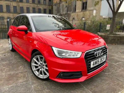 Used Audi A1 S-Line 2015 Red Hatchback