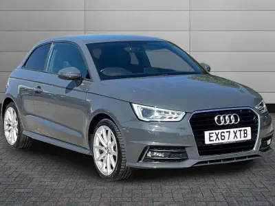 Used Audi A1 S-Line 125 HP (91 kW) 2017 Grey Hatchback
