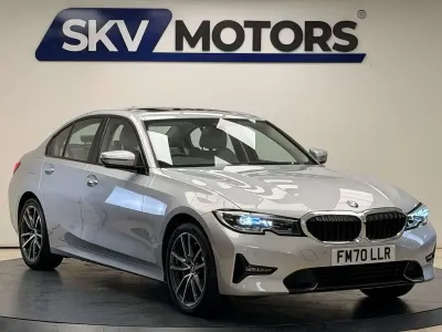 Used BMW 330e Sport Line 292 HP (214 kW) 2020 Silver Sedan