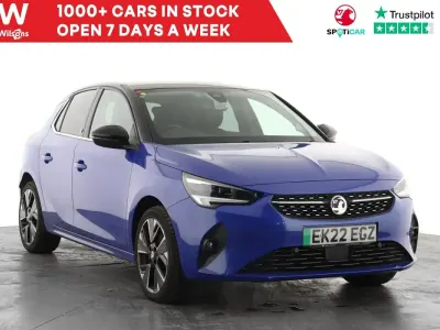 Usado Vauxhall Corsa-e Elite 100 kW (136 HP) 2022 Azul Citadino