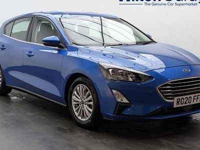 Blue Used 2020 Ford Focus Titanium Hatchback | £11,150 (Fair price)