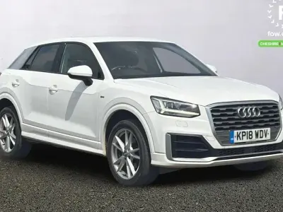 Used Audi Q2 S-Line 116 HP (85 kW) 2018 White SUV