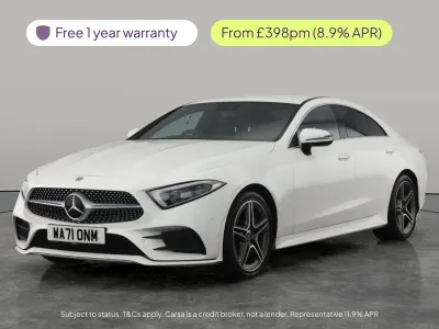 Used Mercedes CLS300 AMG line 245 HP (180 kW) 2021 White Coupe