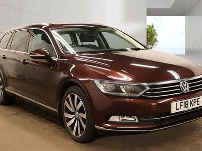 Used VW Passat GT 150 HP (110 kW) 2018 Crimson red Estate